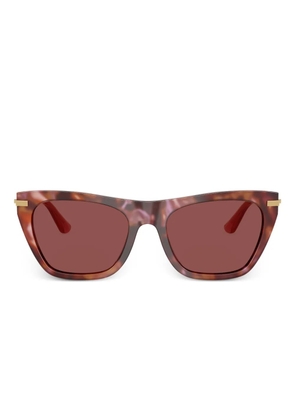 Dolce & Gabbana Eyewear cat-eye framr sunglasses - Gold