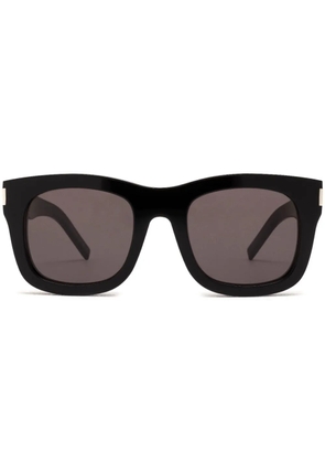 Saint Laurent Eyewear Monceau oversize-frame sunglasses - Black