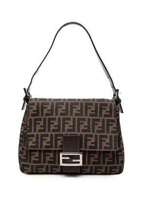 Fendi Pre-Owned 20th Century Zucca Canvas Mamma Forever shoulder bag - Brown