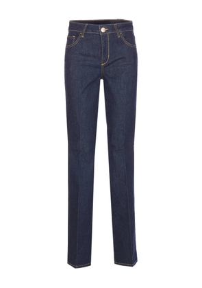 LIU JO button-up trousers - Blue