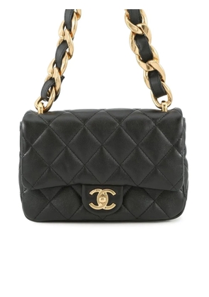 CHANEL Pre-Owned 2021-2025 Small Quilted Lambskin Funky Town Flap shoulder bag - Black
