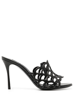 Sergio Rossi 90mm Sr Mermaid sandals - Black
