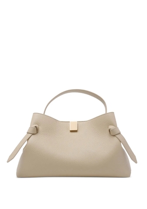 Yuzefi Gyoza leather tote bag - Neutrals