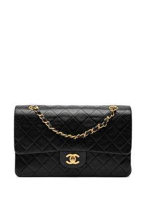 CHANEL Pre-Owned 1991-1994 Medium Classic Lambskin Double Flap shoulder bag - Black