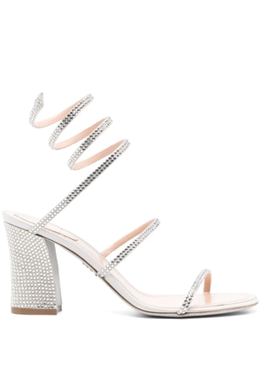 René Caovilla 80mm Cleo sandals - Grey