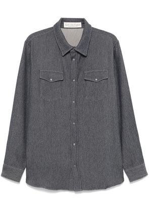 GOD'S TRUE CASHMERE denim cashmere shirt - Blue