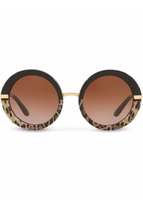 Dolce & Gabbana Eyewear round-frame sunglasses - Brown