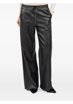 Giorgio Brato drawstring-waist trousers - Black
