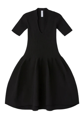 CFCL stand-up collar dress - Black