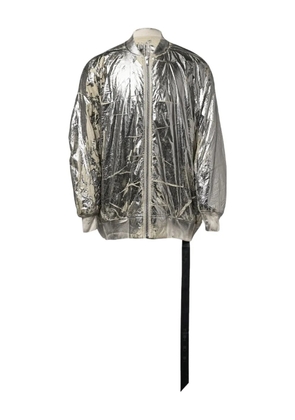 Rick Owens DRKSHDW Jumbo Peter Flight jacket - Silver