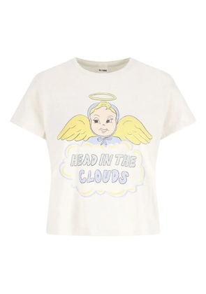 RE/DONE Clouds cotton T-shirt - Neutrals