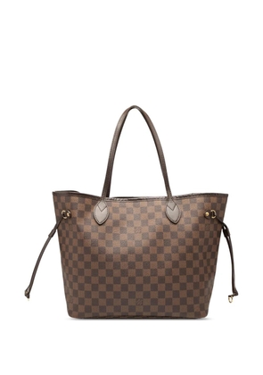 Louis Vuitton Pre-Owned 2012 Damier Ebene Neverfull MM tote bag - Brown