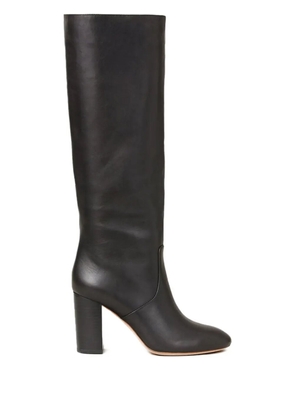 Loeffler Randall 85mm leather knee-high boots - Black