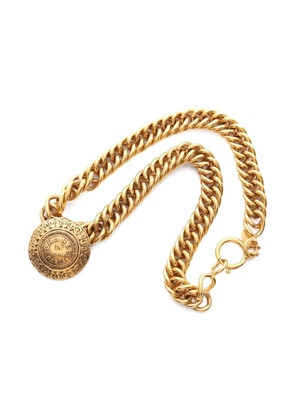 CHANEL Pre-Owned 1986-1988 charm-detail necklace - Gold