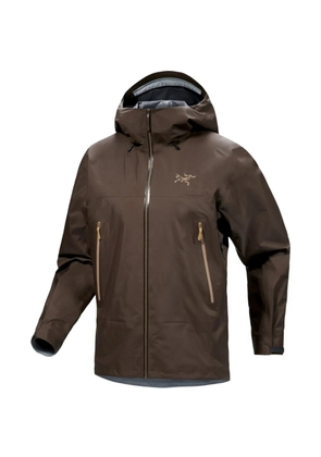 Arc'teryx Beta SL zip fastening hooded jacket - Brown