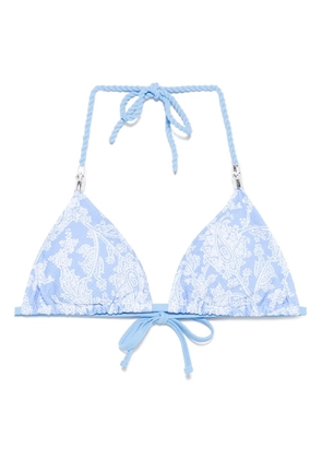 Heidi Klein Playa Paraiso bikini top - Blue
