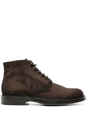 Officine Creative Uniform 018 suede Chelsea boots - Brown