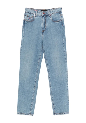 Kiton topstitched jeans - Blue