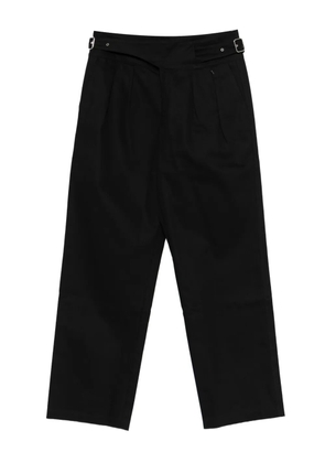 Gimaguas belted pleated trousers - Black