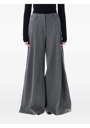 THELATEST pleated wide-leg trousers - Grey