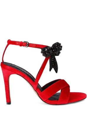 Kurt Geiger London bow embellished pumps - Red