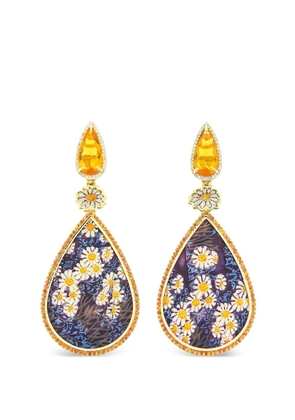 SILVIA FURMANOVICH multi-stone earrings - Gold