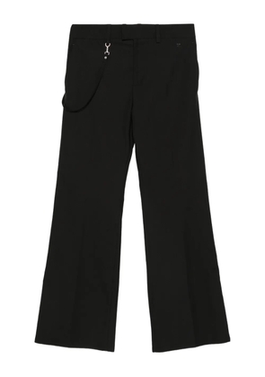 Courrèges belt-loops trousers - Black