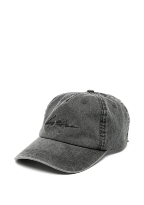 SONGZIO autograph-embroidered cap - Grey