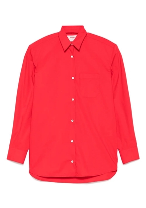 Fiorucci embroidered shoulder-padded shirt