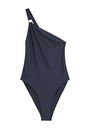 Filippa K asymmetric shimmer swimsuit - Black