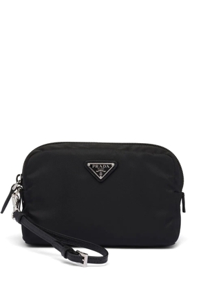 Prada Re-Nylon zip-up pouch - Black