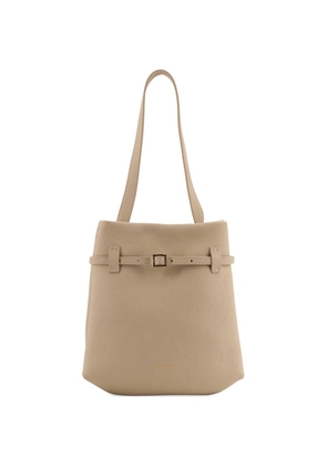 Manu Atelier mini Tote du Jour buckled shoulder bag - Neutrals
