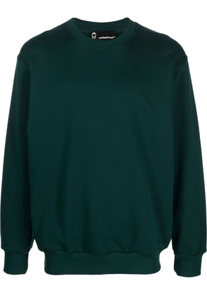 STYLAND x notRainProof crew-neck organic cotton sweatshirt - Green