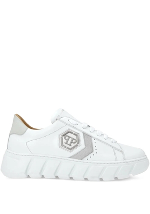 Philipp Plein Hexagon Lo-Top sneakers - White