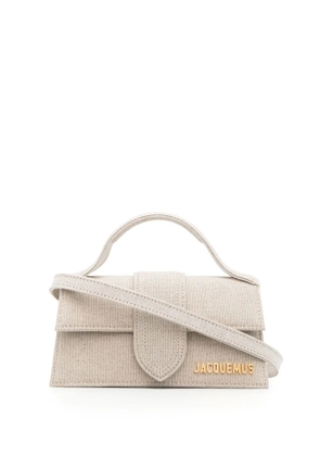 Jacquemus Le Bambino leather tote bag - Neutrals