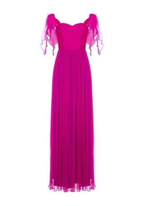 ROSERRY Elizabeth ruffled maxi dress - Pink