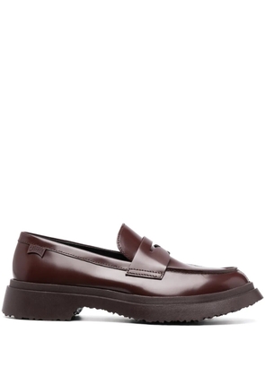 Camper Walden calf-leather loafers - Brown
