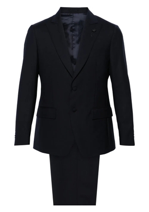 Lardini single-breasted wool suit - Blue
