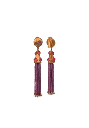 Sylvia Toledano Gio tassel earrings - Purple