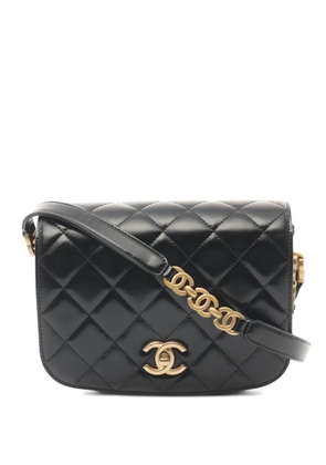 CHANEL Pre-Owned 2021's quilted leather shoulder bag - Black