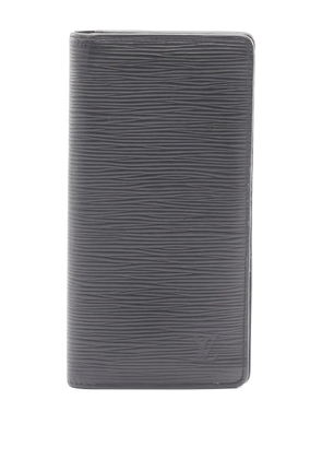 Louis Vuitton Pre-Owned 2017 Portefeuil Brother epi bi-fold long wallet - Black