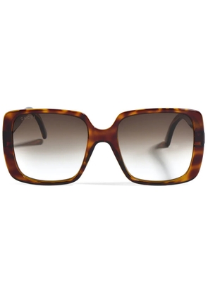 Gucci Eyewear square-frame sunglasses - Brown