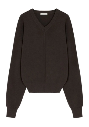 LEMAIRE V-neck sweater - Brown