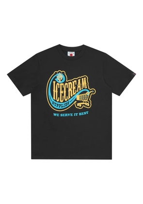 ICECREAM diamond-sunburst T-shirt - Black