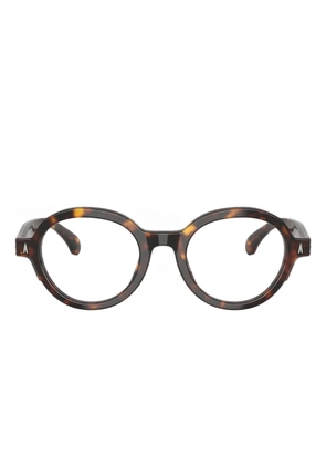 Moncler Eyewear round-frame glasses - Brown