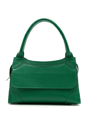 Sarah Chofakian Bolsa Holly leather tote bag - Green