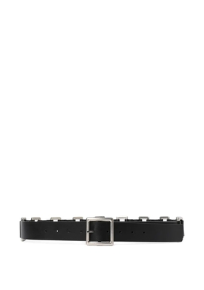 Ann Demeulemeester Imir buckle-embellished leather belt - Black