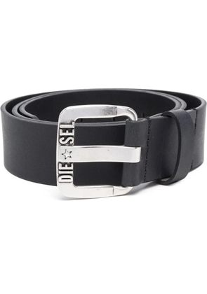 Diesel B-Star II leather belt - Black