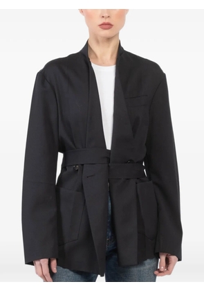 Setchu Origami belted jacket - Black