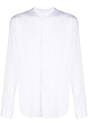 Costumein collarless shirt - White